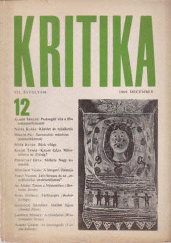 Kritika 12 - VII. évfolyam 1968 december
