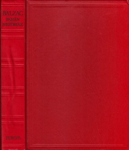 Honor de Balzac, Adorjn Mihly (ford.) - Pajzn histrik - (Les Contes Drolatiques) - Adorjn Mihly fordtsa