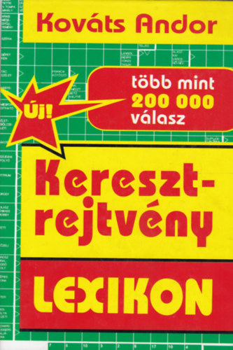 Kovts Andor - j keresztrejtvny lexikon