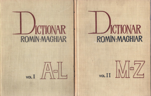 Kelemen Bla (szerk.) - Dictionar Romin-Maghiar / Romn-Magyar sztr I-II.