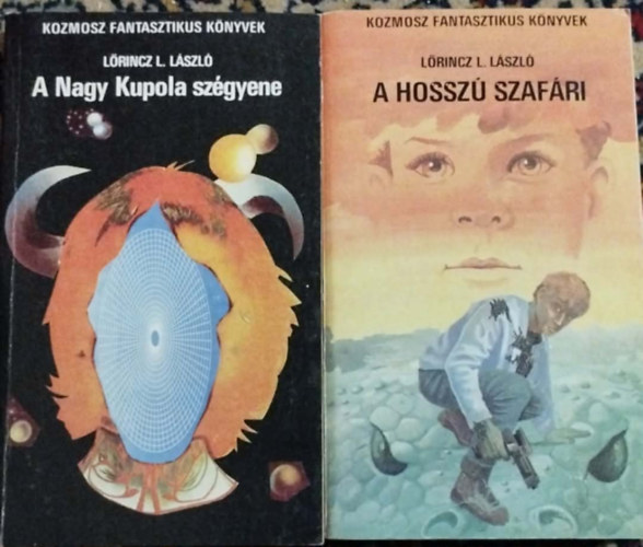 L�rincz L. L�szl� - 2db L�rincz L.L�szl� k�nyv - A hossz� szaf�ri + A nagy kupola sz�gyene