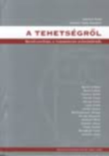 Anderle Ádám, Koósné Török Erzsébet - A tehetségről - Beszélgetések a tudományos diákkörökről