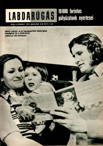 Hoffer J�zsef  (szerk) - Labdar�g�s 1974. XX. �vfolyam (teljes)