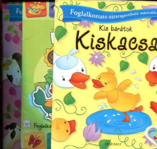 Agnieszka Bator, Anna Podgrska - 3 db gyermek foglalkoztat: Kis bartok Kiskacsa s Bocika + Sni s bartai: Falun