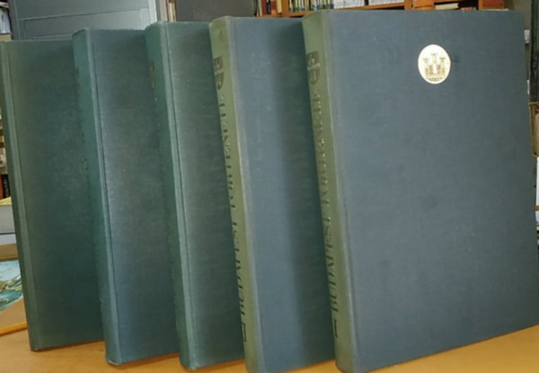 Nagy-Gy�rffy-Gerevich - Budapest t�rt�nete I-V.