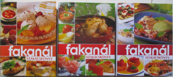 3 db Fakanl szakcsknyvek (2001, 2002, 2004) teljes mappk