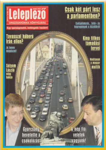 Tke Pter (fszerk.) - Leleplez - Orszgkrnika knyvjsg 2006 VIII/1