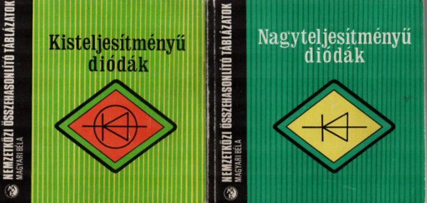 Magyari B�la - 2 db. Nemzetk�zi �sszehasonl�t� t�bl�zatok (Nagyteljes�tm�ny� di�d�k + Kisteljes�tm�ny� di�d�k)