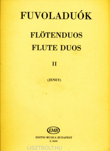 Jeney Zolt�n (k�zreadja) - Fuvoladu�k II.