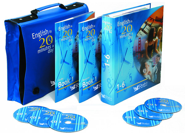 English in a 20 minutes a day 1-6 - Angol kezd� oktat�csomag