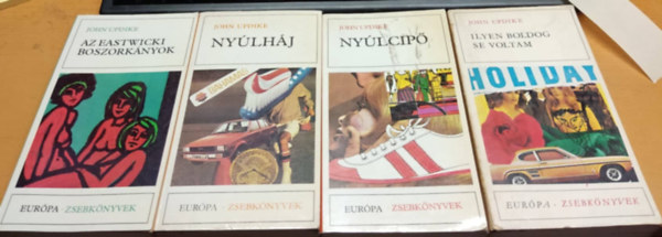 John Updike - Az eastwicki boszorkányok - Nyúlcipő - Nyúlháj - Ilyen boldog se voltam (4 db John Updike mű)