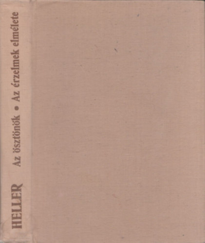 Heller Ágnes - Az ösztönök-Az érzelmek elmélete