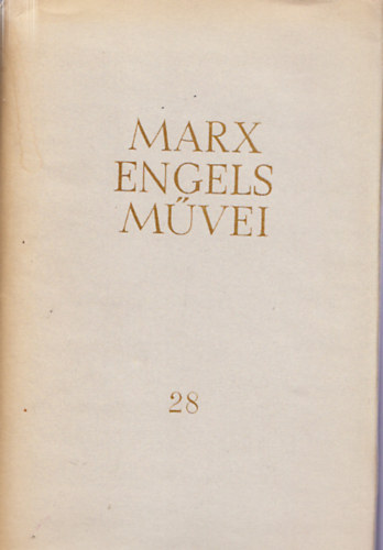 Karl Marx és Friedrich Engels művei 28. (Levelek 1852-1855)