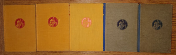 Kosztolányi Dezső - 5 kötet a Kosztolányi hátrahagyott művei című Nyugat sorozatból: Lángelmék, Erős várunk a nyelv, Lenni, vagy nem lenni, Ákom-bákom, Felebarátaim