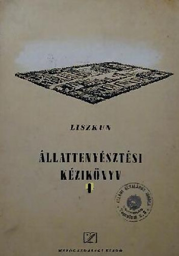 JE. F. Liszkun - �llatteny�szt�si k�zik�nyv I.