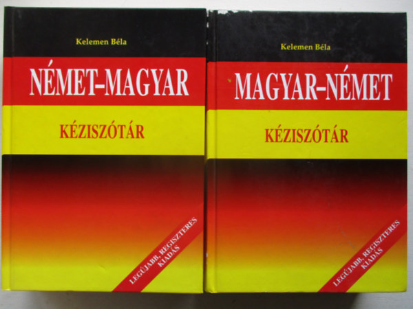 Kelemen Bla (szerk.) - Magyar-Nmet Nmet-Magyar kzisztr (Regiszteres kiads!)