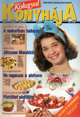 9 db Kiskegyed konyhja: 1994/6. szm, 1995/1., 3-4. szm, 1996/4. szm, 1997/4., 9., 10., 11., 12. szm