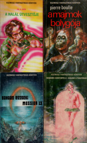 Luigi Menghini, Rudyard Kipling, Bogti Pter, Komacu Szakjo - 5 db Sci-fi egytt: Az utols ember, A fantomriksa, Lncreakci, A felhbirodalom, A srkny halla 1-2.