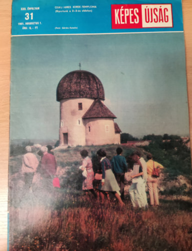Gerencsri Jen (szerk.) - Kpes jsg- XXII. vfolyam 31. szm (1981. augusztus 1.)