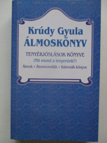 Krdy Gyula - lmosknyv - Tenyrjslsok knyve