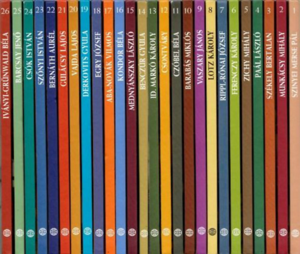 A magyar festszet mesterei 1-26.