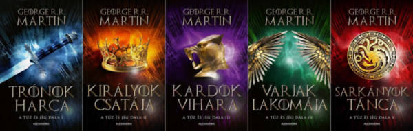 George R. R. Martin - Trnok harca (Tz s jg dala) I-V.