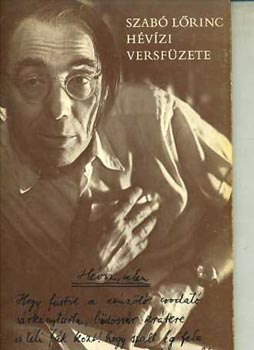 Szab� L�rinc h�v�zi versf�zete