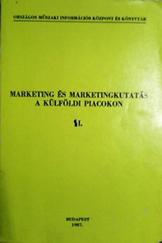 Dr. Szab Lszl - Marketing s marketingkutats a klfldi piacokon II.