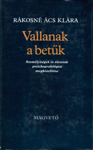 Rkosn cs Klra - Vallanak a betk