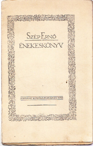 Szp Ern - nekesknyv (I.kiads)