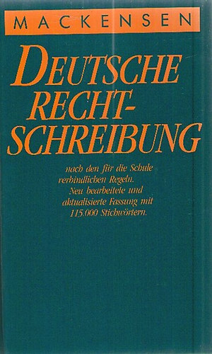 Deutsche Rechtschreibung
