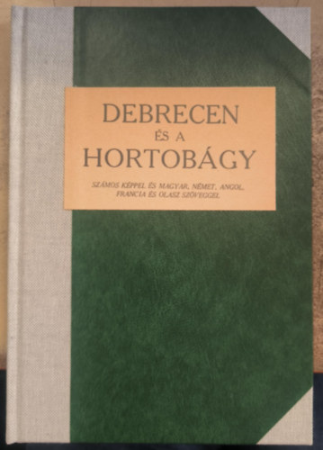 Dr. Vásáry István, Dr. Ecsedi István, Nyilas-Kolb Jenő - Debrecen és a Hortobágy - számos képpel és magyar, német, angol, francia és olasz szöveggel