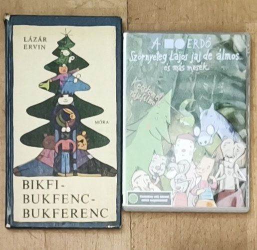 L�z�r Ervin - L�z�r Ervin - Bikfi-Bukfenc-Bukferenc + aj�nd�k DVD: A N�gysz�glet� Kerek Erd�-Sz�rnyeteg Lajos jaj de �lmos... �s m�s mes�k