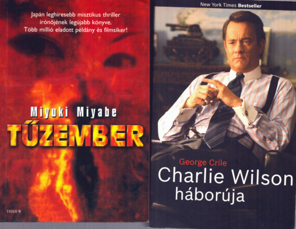George Crile, Miyuki Miyabe - 2 db Krimi: Charlie Wilson hborja + Tzember