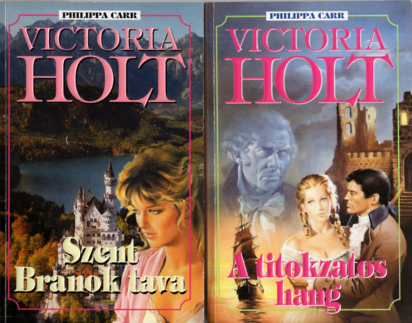Victoria Holt - 2 db Victoria Holt könyv (együtt):Szent Branok tava +A titokzatos hang.