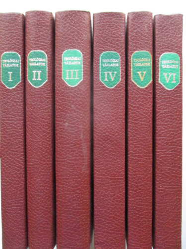 Alszeghy-Nagy-Szab�-Weissmahr - Teol�giai v�zlatok I-VI.