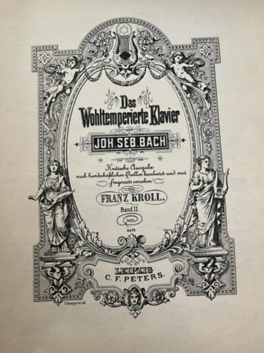 Johann Sebasian Bach - DAS WOHLTEMPERIERTE KLAVIER II.