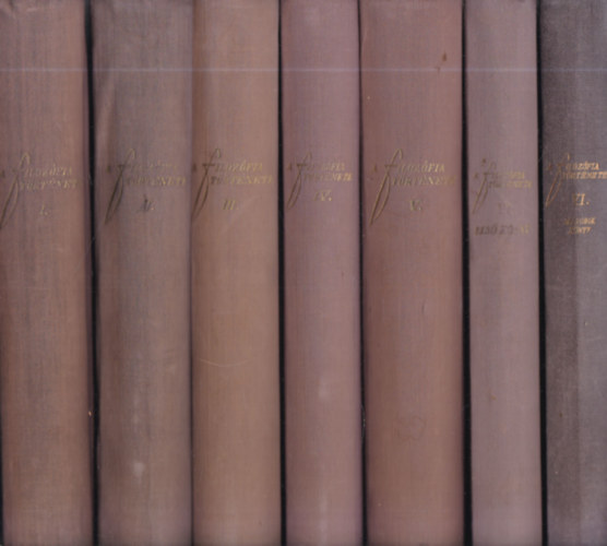 M. A. Dinnyik - M. T. Jovcsuk - B. M. Kedrov - M. B. Mityin - O. V. Trahtyenberg - A filozfia trtnete I-VI. (7 ktetben)