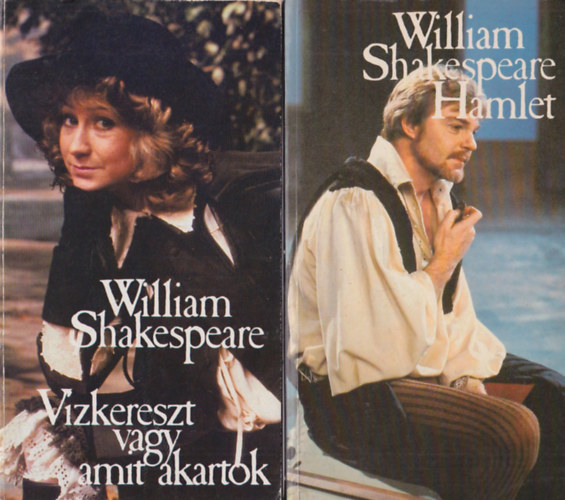 William Shakespeare - 2 db Shakespeare m: Hamlet + Vzkereszt vagy amit akartok