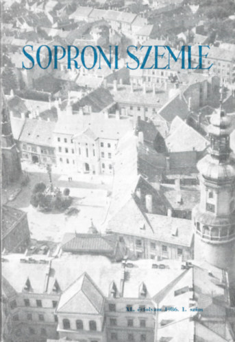 Mollay K�roly (szerk.) - Soproni Szemle 1986. 1. sz�m