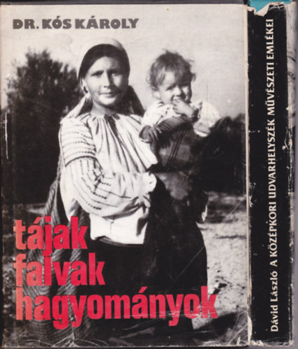 Dr.Ks Kroly - Dvid Lszl - 2 db knyv Erdly - nprajz: nprajt tmban: Dr. Ks Kroly: Tjak, falvak, hagyomnyok + Dvid Lszl:A kzpkori Udvarhelyszk mvszeti emlkei