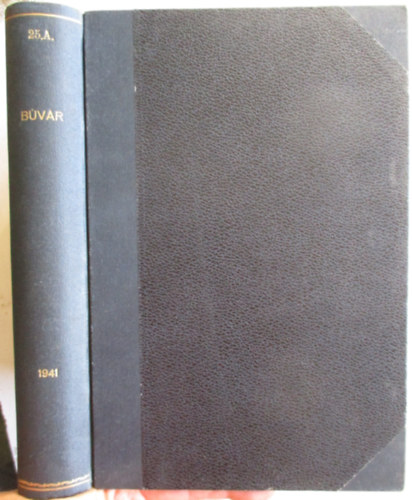 Búvár 1941. 1-12.szám. Természettudományi folyóírat - teljes évfolyam.