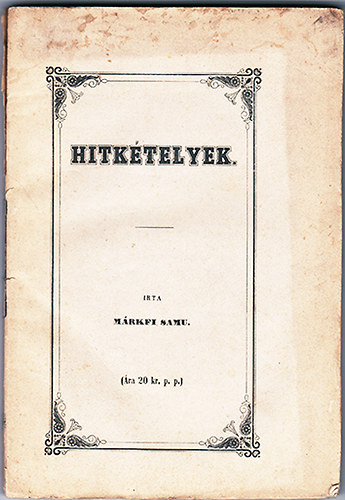 Márkfi Samu - Hitkételyek