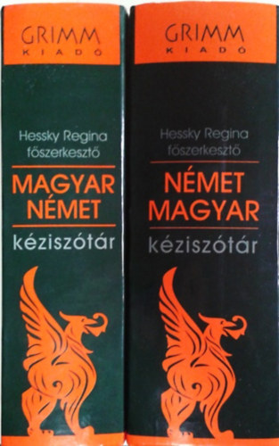 Hessky Regina (szerk.) - Magyar-nmet kzisztr + Nmet-magyar kzisztr