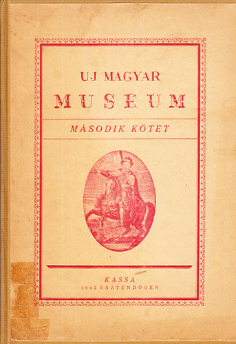 Uj magyar museum II. k�tet I. (III.) f�zet