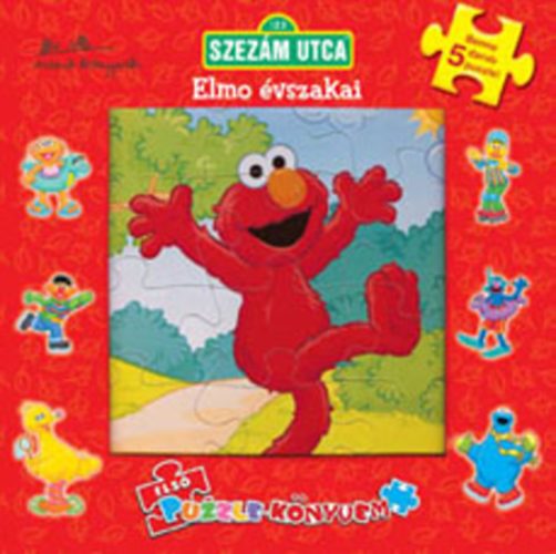 Paradis, Amy - Elmo évszakai - Szezám utca puzzle-könyvek