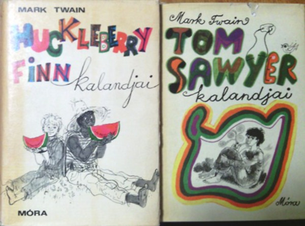 Mark Twain - Huckleberry Finn kalandjai + Tom Sawyer kalandjai