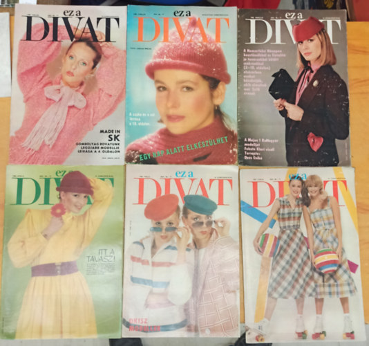 Zsigmond Márta - Ez a divat 1980. évfolyam 1-12 szám (teljes)