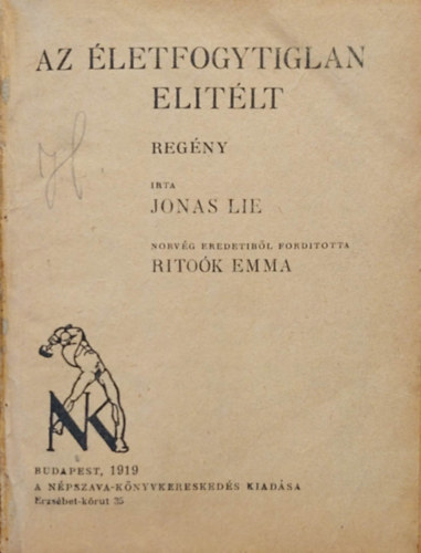 Jonas Lie - Az életfogytiglan elítélt