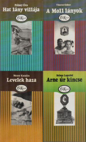 Plosy va, Thurz Gbor, Mezey Katalin, Selma Lagerlf - 4 db Cskos knyv egytt: Arne r kincse, Levelek haza, A Moll lnyok, Hat lny villja.